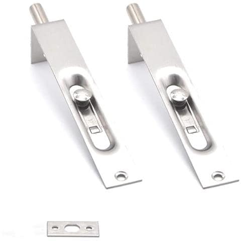 Serratura Discreta In Acciaio Inossidabile, Larghezza 18 Mm  4 Pollici - Foto 1