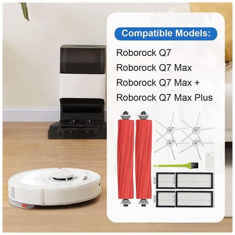 Kit Di Parti Di Ricambio Per Aspirapolvere Robot Xiaomi Roborock Q7/q7 Max Series - Foto 2