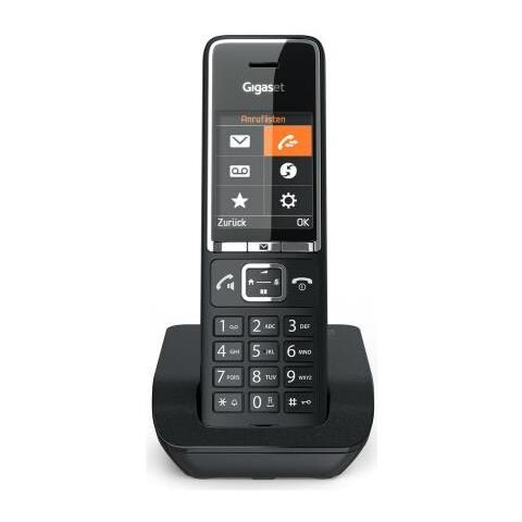 Gigaset Comfort 550 Telefono Analogico Identificatore Di Chiamata Nero - Foto 3