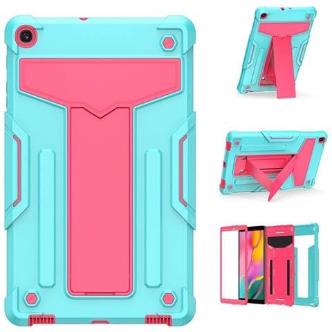 Custodia Per Samsung Galaxy Tab A 8.0"" (2019) Con Supporto Verde E Rosa, Elegante E Funzionale - Foto 2