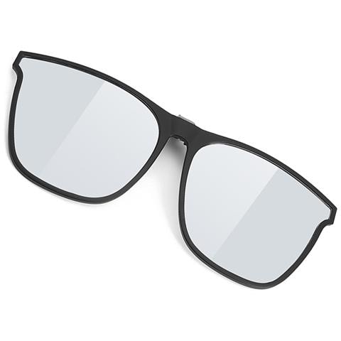 Occhiali Da Sole Clip-on - Per Montature Da Vista White + Silver - Foto 1