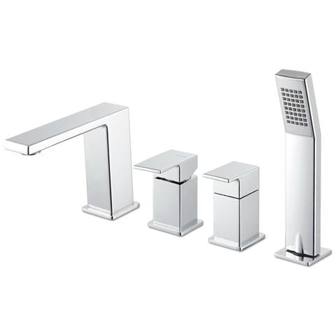 Gruppo Bordo Vasca Cromato Vema Lys V25150 - Foto 1