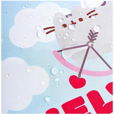 Tappetino Per Mouse Xxl Per Pc Purrfect Love Impermeabile Antiscivolo, Celeste - Foto 2