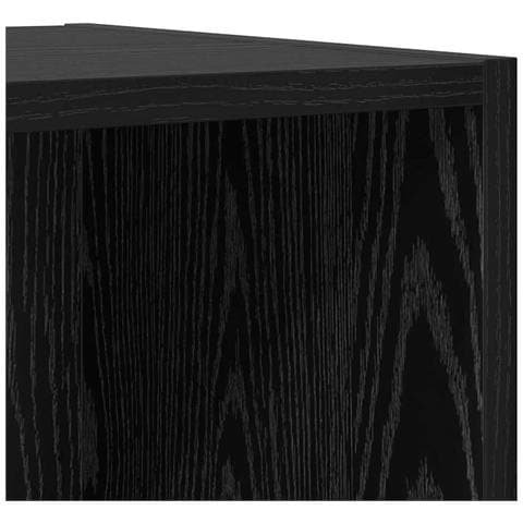 Armadietto a muro Rovere nero 37 x 37 x 37 cm Legno multistrato - Foto 9