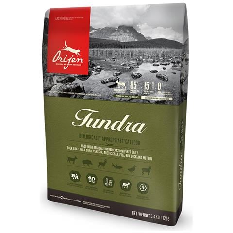 Tundra cibo secco per gatti 1,8 kg Adulto Anatra, Cinghiale selvatico - Foto 1