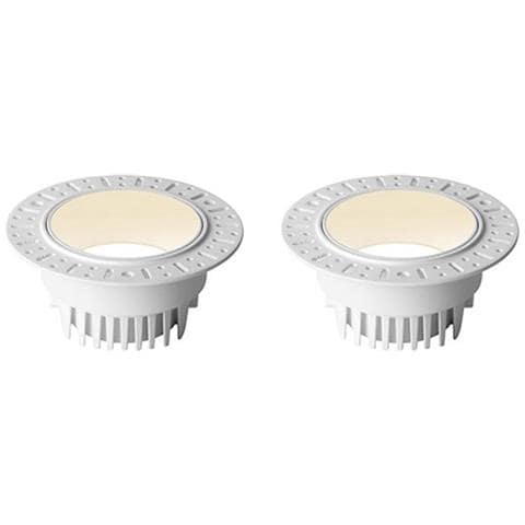 2-pack Faretti Led Da Incasso 10w, 4000k, Foro 75mm, Antiriflesso - Foto 1