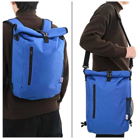 Borsa per biciclette Blu 31 x 13 x 58 cm Poliestere - Foto 2