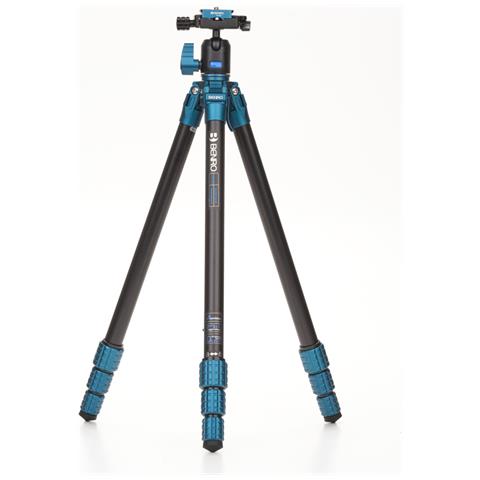 TSSL08AN00P treppiede Fotocamere digitali /film 3 gamba /gambe Nero, Blu - Foto 1