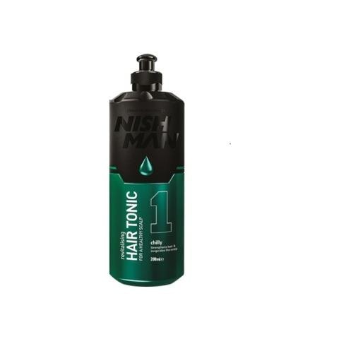 Lozione Tonificante Mentolata Per Cuoio Capelluto 200 Ml, Nishman - Foto 1