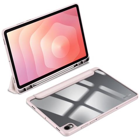 Cover per Galaxy Tab S11 - Pelle /PU, Rosa - Foto 2