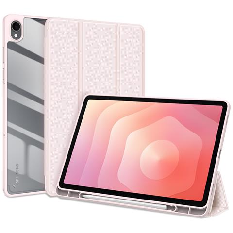 Cover per Galaxy Tab S11 - Pelle /PU, Rosa - Foto 1