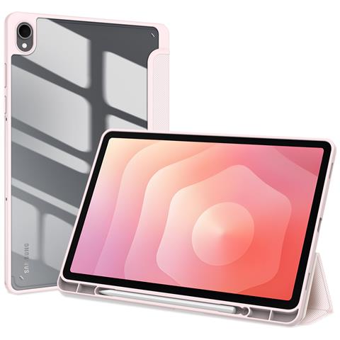 Cover per Galaxy Tab S11 - Pelle /PU, Rosa - Foto 4