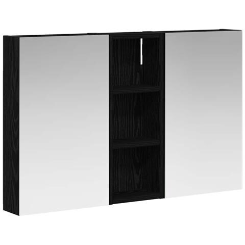 Set di Armadi da Bagno con lo scaffale 3 pcs 80 x 10,5 x 50 cm - Foto 1