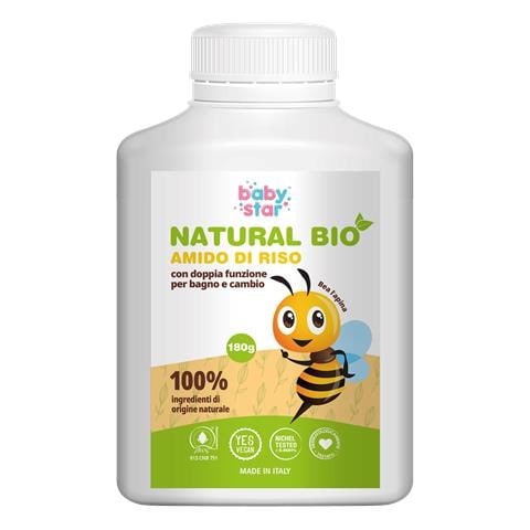 Babystar Amido di Riso Natural Bio 180 g - Foto 1