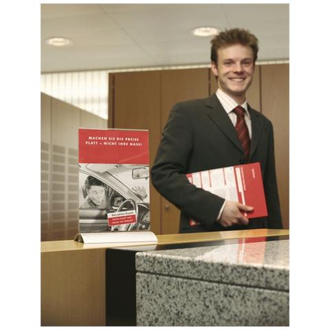 pz 1 Espositore da tavolo trasparente A5 858819 - Foto 2