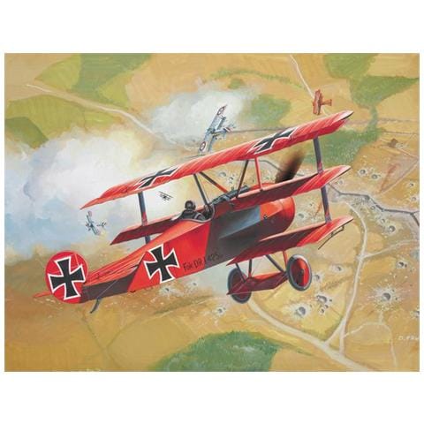 Kit 1:72 Aereo Fokker DR. 1 RE4116 - Foto 5