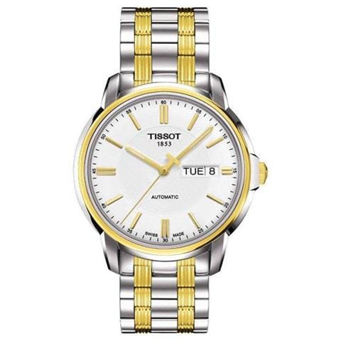 Tissot Orologio Da Polso Uomo Automatico - Cassa 39mm, Quadrante Nero, Cinturino In Acciaio Inox, Vetro Zaffiro - 2