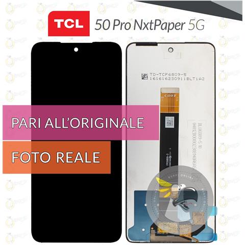 Display Tcl 50 Pro Nxtpaper 5g Schermo Vetro Touch Screen Lcd Pari A Originale - Foto 3