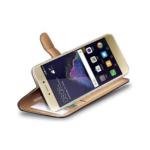 Custodia Wally in Similpelle per Huawei P8 Lite 2017 - Colore Nero - Foto 2