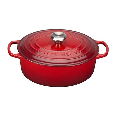 Casseruola ovale ghisa 29cm evolution ciliegia cocotte - Foto 1