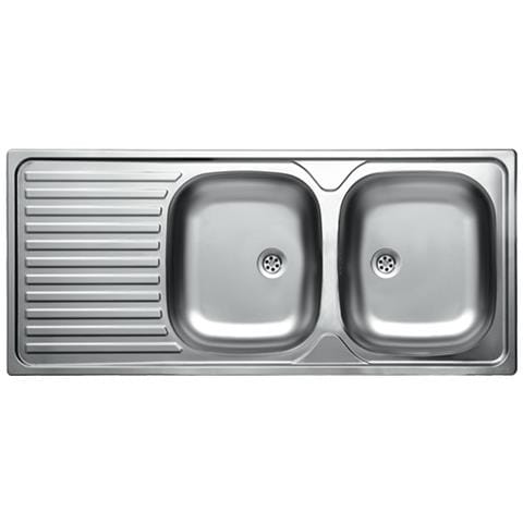 Lavello 116x50 Sa138 2 Vasche E Gocciolatoio Sinistro - Foto 1