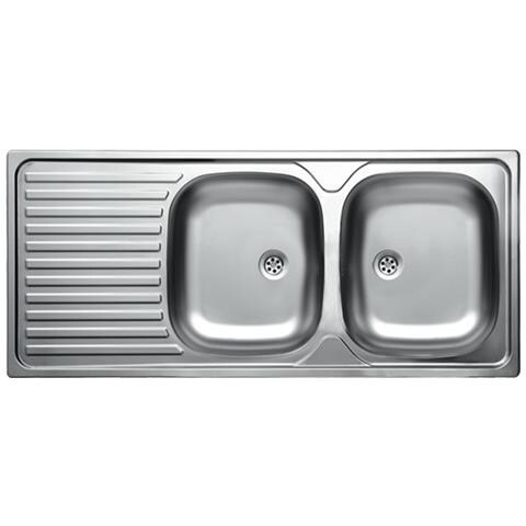 Lavello 116x50 Sa138 2 Vasche E Gocciolatoio Sinistro - Foto 2