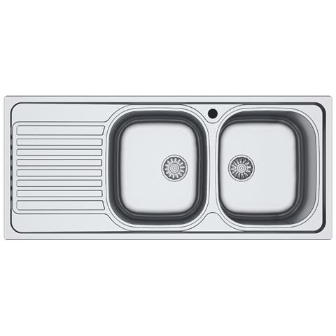 Lavello 116x50 Sa138 2 Vasche E Gocciolatoio Sinistro - Foto 3