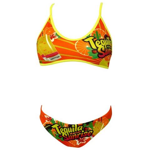 Bikinis E Tankinis Turbo Tequilla Sunrise Thin Strap Costumi Junior 9-10 Years - Foto 1