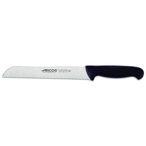 Serie 2900 - Coltello Pane - Lama Acciaio Inossidabile Nitrum 200 Mm - Manico Polipropilene Colore Nero - Foto 1