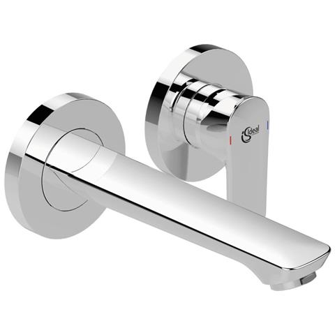 Serie Connect Air Parte Esterna Miscelatore A Parete Pe Art. a7009aa - Bocca Da 18 Cm Cromo A Magazzino - Foto 1