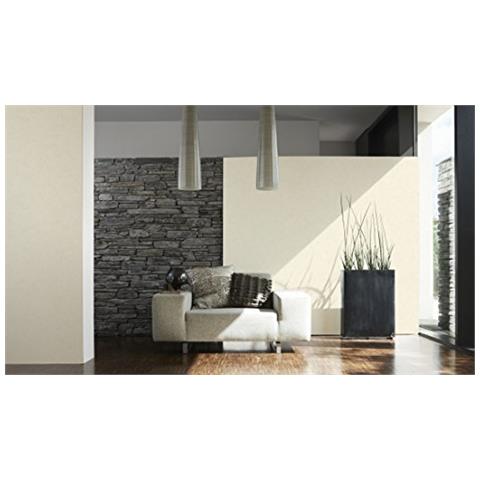 Livingwalls 191151? ? ? carta Da Parati Crema Tinta Unita & Tinta Unita? ? ? tessuto Non Tessuto - Foto 2