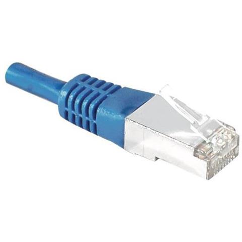 858320 Cavo Di Rete (patch Cord Rj45 Cat. 6a S / ftp Blue- 5 M Full Copper) - Foto 2
