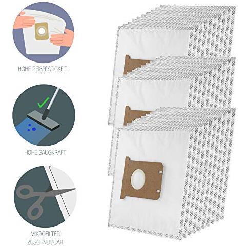 VACS - Sacchetti Per Aspirapolvere Compatibili Con Lindhaus Mod. 011502 VACS - Sacchetti Per Aspirapolvere Compatibili Con Lindhaus Mod. 011502