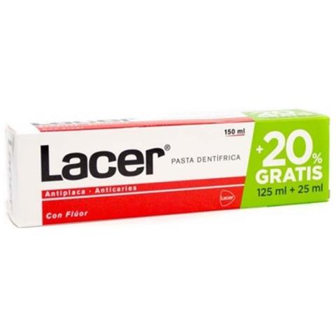 Dentifricio Lacer 125ml + 25ml Gratis - Foto 1