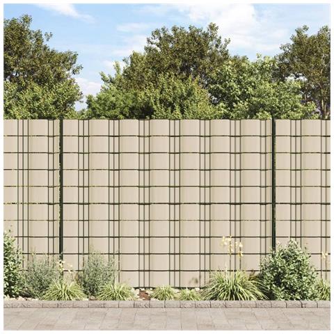Recinzione Frangivento 4 Pz In Pvc 35x0,19 M Crema - Foto 10