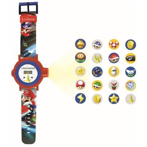 Mario Kart Orologio Digitale Con Proiezione Di 20 Immagini - - Foto 1