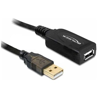 Prolunga USB 2.0 Waytex 5 Metri, Maschio-femmina, Beige, 480 Mbps