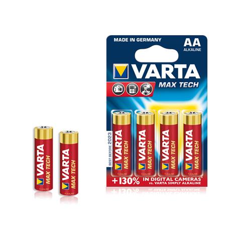Max Tech AA, Alcalino, Cilindrico, 1,5V, 5,05 cm - Foto 1