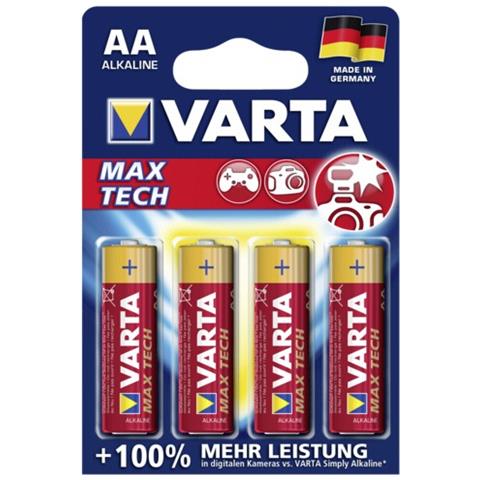 Max Tech AA, Alcalino, Cilindrico, 1,5V, 5,05 cm - Foto 2