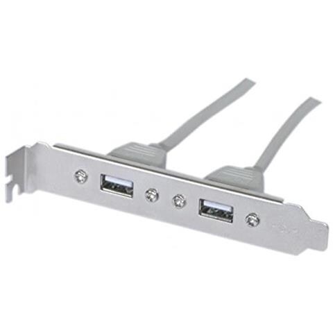 146698 2x USB2 Grigio cavo di interfaccia e adattatore - Foto 1