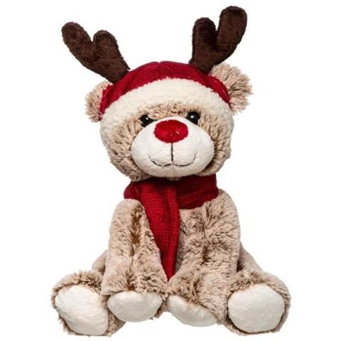 Renna Orsetto Con Cappello E Sciarpa - Foto 1