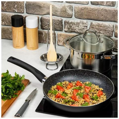 Padella Antiaderente Rivestita In Marmo Kh-3980 Da 22 Cm - Foto 13