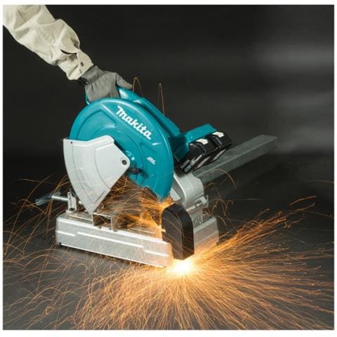 Troncatrice Per Metalli Makita - 36 V - 194 Mm - Senza Batteria E Caricabatterie - Dlw140pt2 - Foto 2