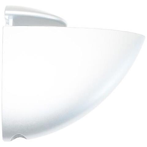 Staffe E Supporti Per Mensole Sp04 Bianco Zamak 75 X 65 Mm (2 Unità) - Foto 1