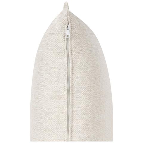 Divano Angolare 5 Posti Lilviken Tessuto Beige Chiaro - Foto 8