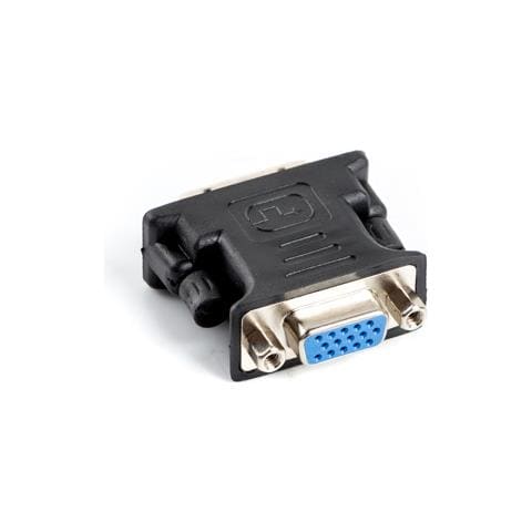 AD-0012-BK adattatore per inversione del genere dei cavi DVI-I VGA (D-Sub) Nero - Foto 1
