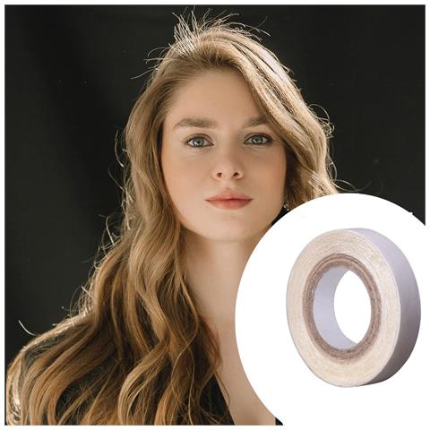 Nastro Biadesivo Per Extension Capelli 1 Rotolo Size B - Foto 2