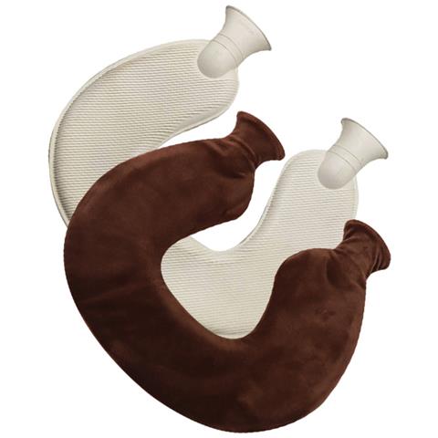 Set Di Borse Dell'acqua Calda A Forma Di U Ultra Morbide Coffee - Foto 2