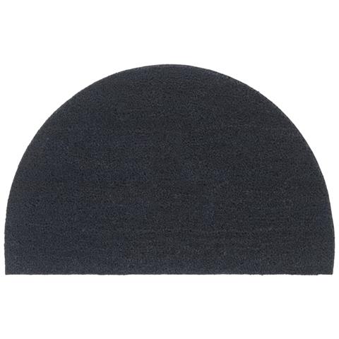 Zerbino Grigio Scuro Mezzo Rotondo 50x80 Cm Fibra Di Cocco - Foto 1