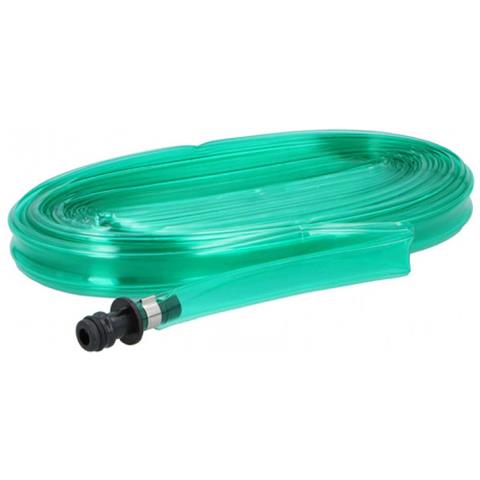 Tubo Piatto Microforato 25 Mt Irrigazione Giardino Piante Esterno con Connettore - Foto 2